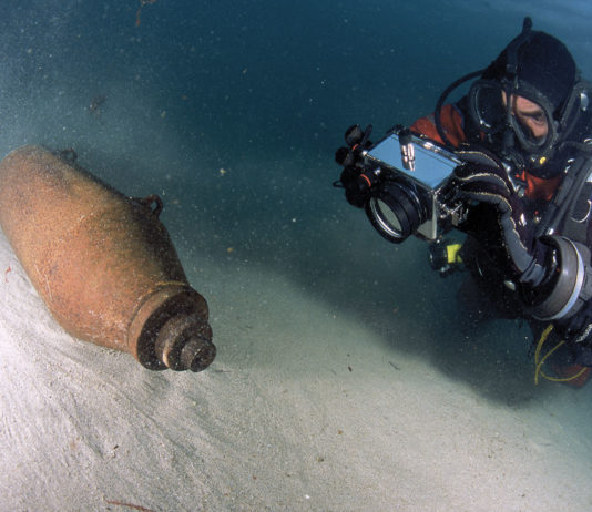 Les démineurs plongeurs de la Sécurité Civile