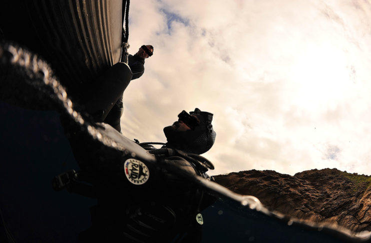 En stage plongée avec le R.A.I.D