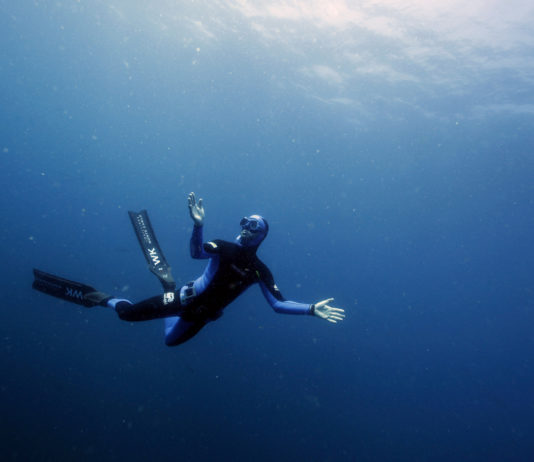 Pierre Frolla, champion d’apnée et ambassadeur des «Mériens»