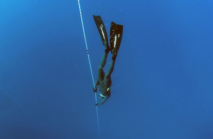 Apnée : la technique de “la carpe”