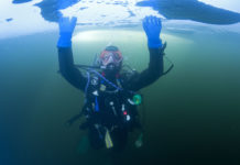 La plongée sous glace, c’est aussi dans les Pyrénées