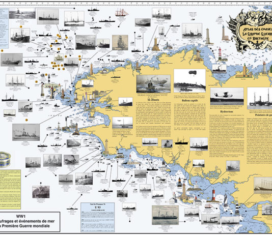 Les épaves de la Première Guerre mondiale en Bretagne