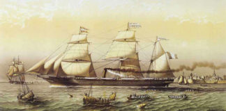 Chaque jour, une épave : 20 décembre 1875, le paquebot Louisiane