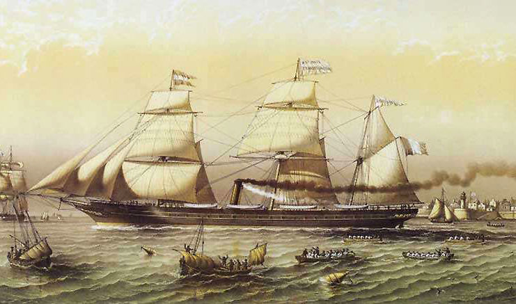 Chaque jour, une épave : 20 décembre 1875, le paquebot Louisiane