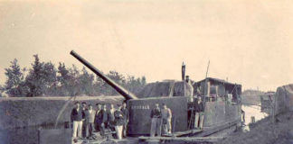 Chaque jour, une épave : 8 janvier 1918, La Brutale, canonnière fluviale