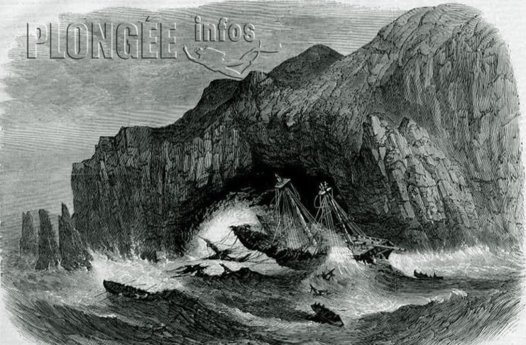 Chaque jour, une épave : 3 janvier 1864, les “Robinson” du Grafton