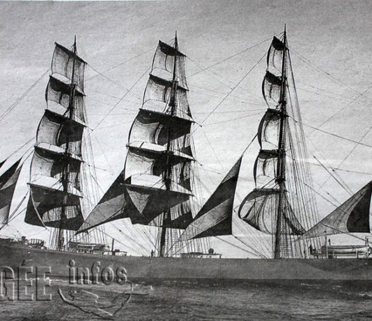 Chaque jour, une épave : 16 janvier 1905, le Gers