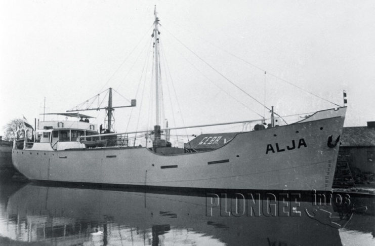 Chaque jour, une épave : 18 février 1940, l’Alja, deux positions pour une épave