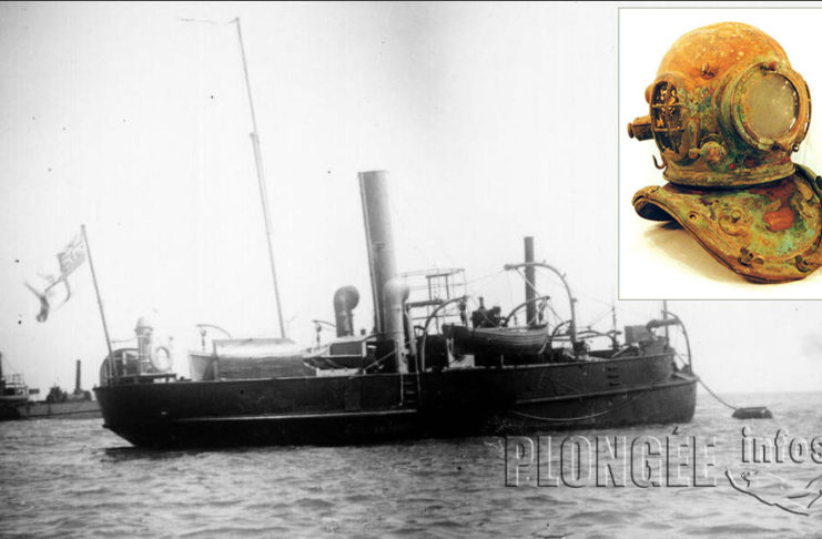 Chaque jour, une épave : 8 février 1934, le Disperser et son casque de scaphandrier