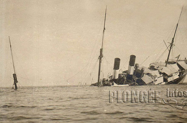 Chaque jour, une épave : 6 février 1918, le Duca Di Genova