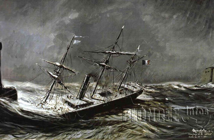 Chaque jour, une épave : 23 février 1860, le drame de la Louise à Bastia