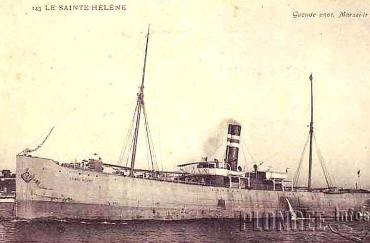 Chaque jour, une épave : 1er février 1917, le Sainte Hélène