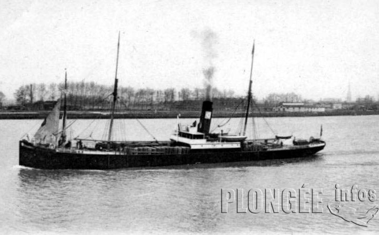 Chaque jour, une épave : 16 février 1915, le Ville de Lille