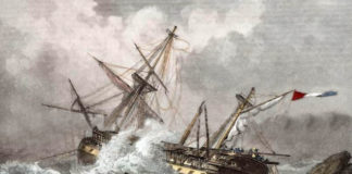 Chaque jour, une épave : 23 mars 1814, le Golymin, vaisseau de 74 canons