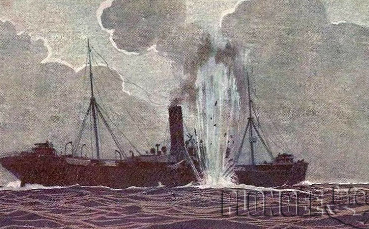 Chaque jour, une épave : 27 mars 1917, Le Thracia, torpillé près de Quiberon