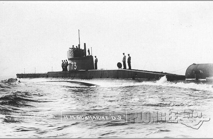 Chaque jour, une épave : 12 mars 1918, le sous-marin anglais HMS D-3, coulé par… des Français !