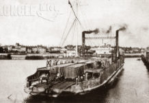 Chaque jour, une épave : 17 mars 1945, le Daffodil, transporteur de trains