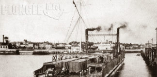 Chaque jour, une épave : 17 mars 1945, le Daffodil, transporteur de trains