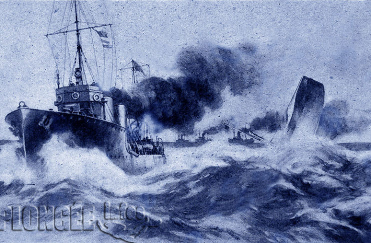 Chaque jour, une épave : 3 avril 1918, Le France Aimée, coulé accidentellement