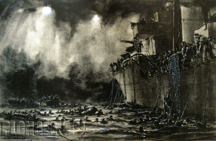 Chaque jour, une épave : 29 avril 1944, l’Athabaskan, destroyer canadien coulé en Bretagne