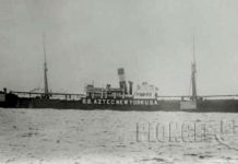 Chaque jour, une épave : 1er avril 1917, L’Aztec, 1er navire américain coulé pendant la 1ère Guerre mondiale