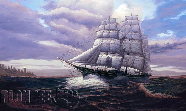 Chaque jour, une épave : 24 avril 1868, le Queen of the South, un naufrage en-dehors des heures ouvrables…