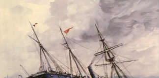 Chaque jour, une épave : 17 avril 1887, Le paquebot Tasmania et le trésor du Maharadja