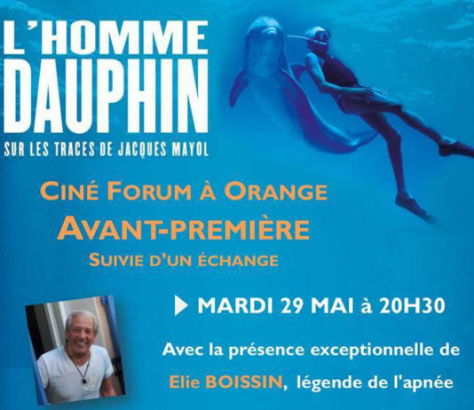 L’Homme dauphin, sur les traces de Jacques Mayol, avant-première à Orange