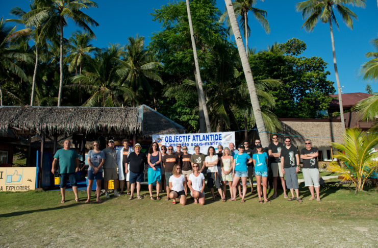 L’enquête sous-marine d’Objectif Atlantide, 1er jour : la course est lancée !