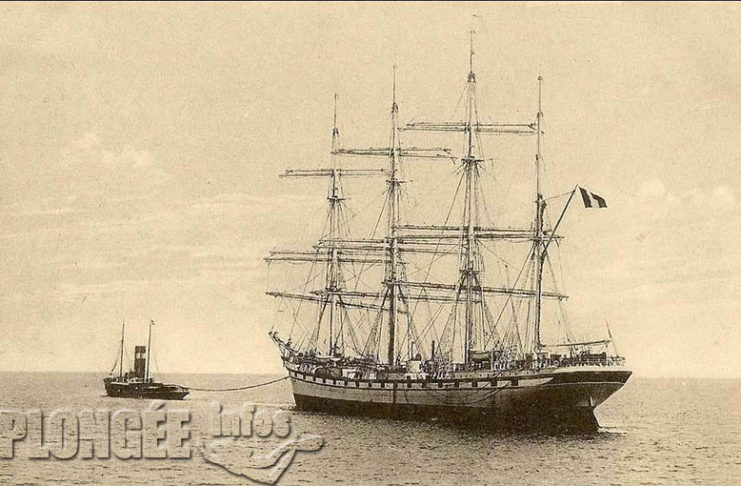 Chaque jour, une épave : 11 mai 1898, la Marthe, grand quatre-mâts