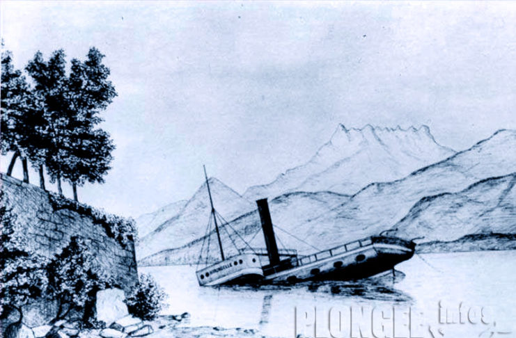 Chaque jour, une épave : 10 juin 1862, l’Hirondelle dans le lac Léman
