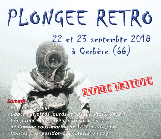 Festival Plongée Rétro à Cerbère : des pieds lourds aux années 60