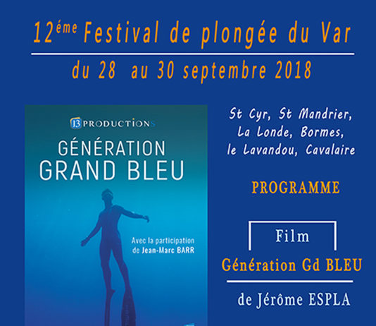 12ème festival de la plongée du Var : le cinéaste Jérôme Espla en vedette