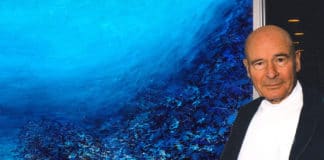 André Laban, le Peintre du Bleu, s’en est allé vers le paradis bleu