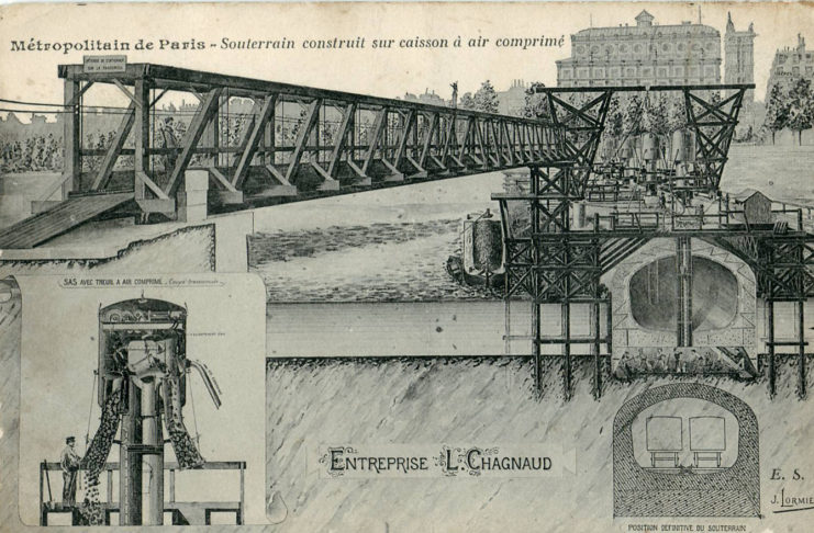 XIXe siècle, la maladie des caissons