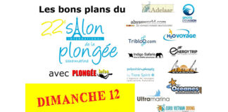Les bons plans du dimanche au Salon de la Plongée 2020 !