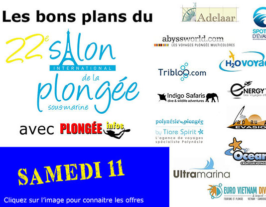Salon de la Plongée 2020 : les bons plans du samedi !