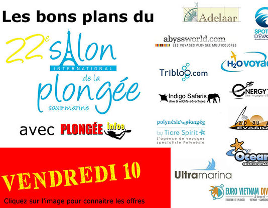 Les bons plans du Salon de la Plongée 2020 !
