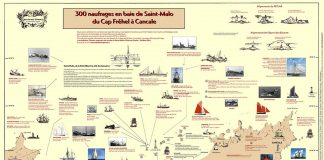 Nouveau : la carte des épaves de Saint-Malo
