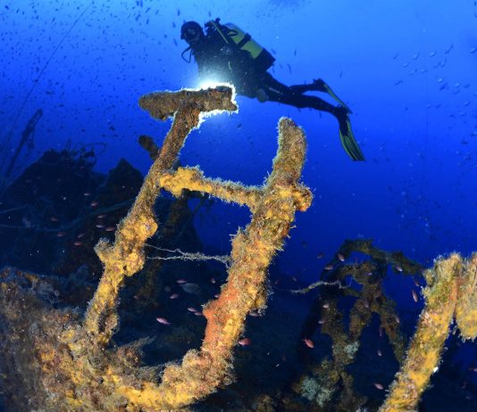 La côte de Ligurie et l’épave du Haven