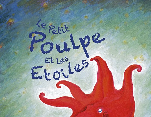 Le petit poulpe et les étoiles